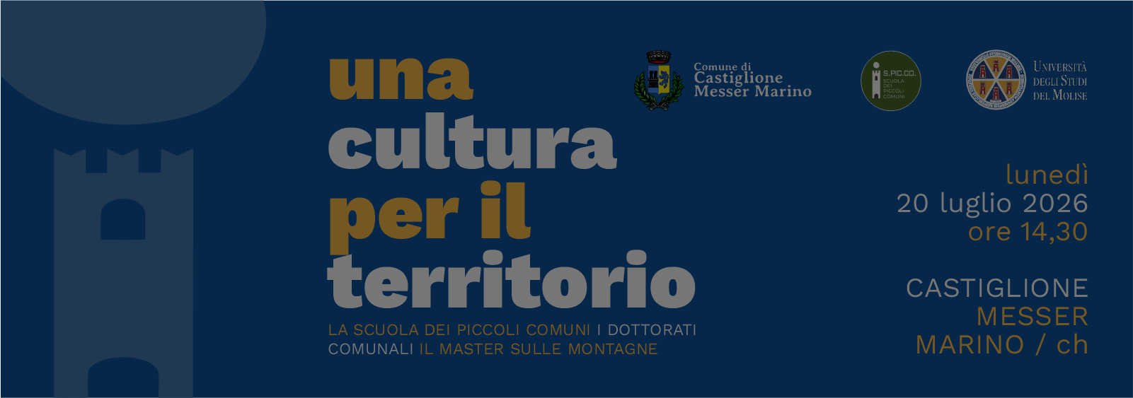 Il 20 luglio a Castiglione Messer Marino tavola rotonda su cultura e territorio